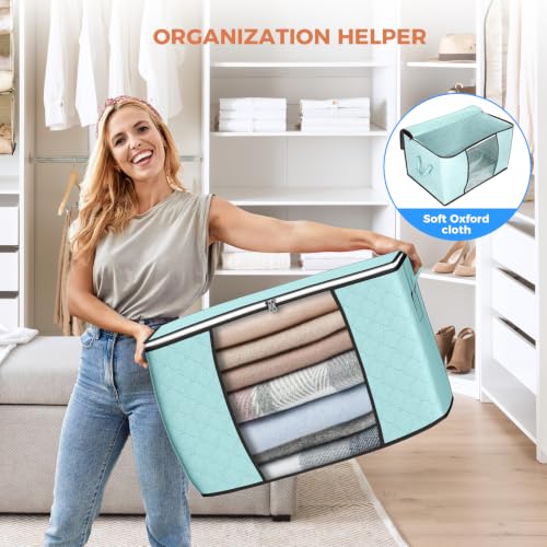 90L Large Storage Bags (4 Count)