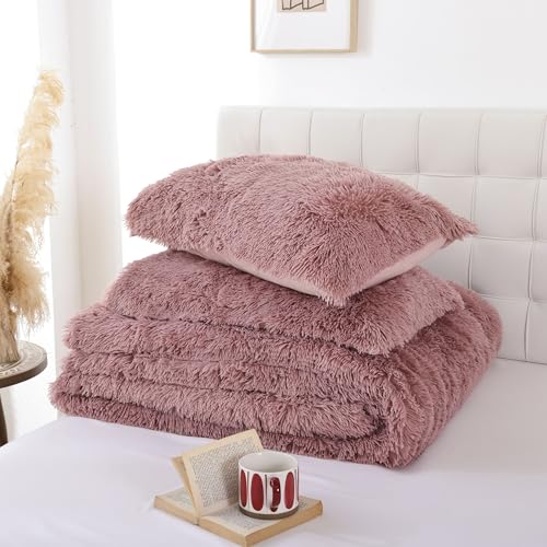 Fluffy Full Size Comforter Set