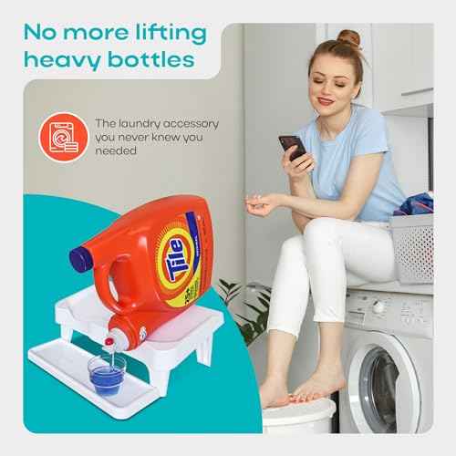 Laundry Detergent Holder Shelf for Laundry Room