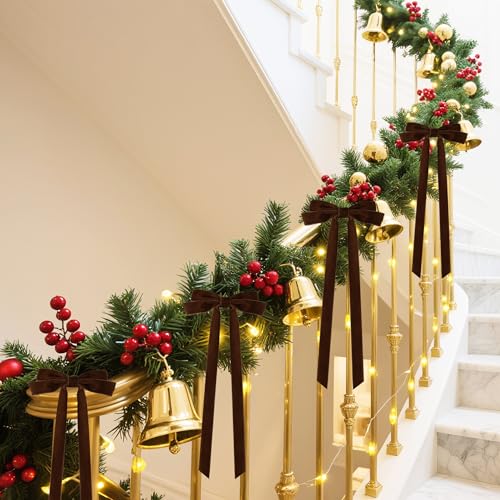 Large Velvet Bows for Christmas Tree
