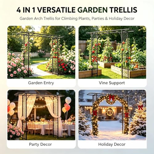 Metal Garden Arbor