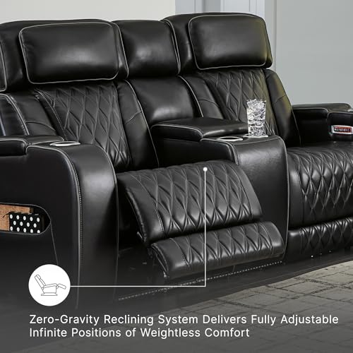 Boyington Power Reclining Loveseat with Console