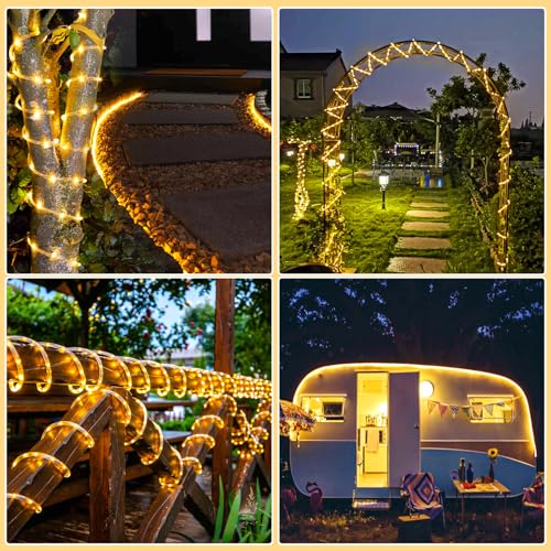 164FT 500 LED Rope Lights for Outside