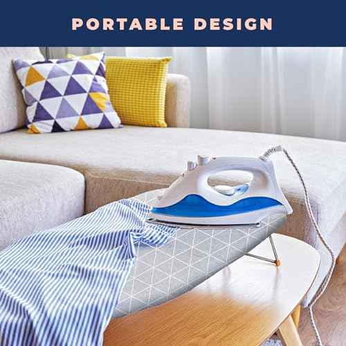 Tabletop Ironing Board with Folding Legs