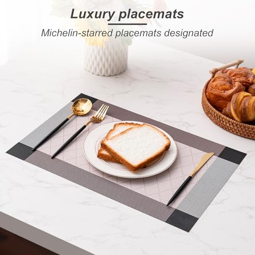 Placemats Set of 6 Washable Indoor (6 Count)