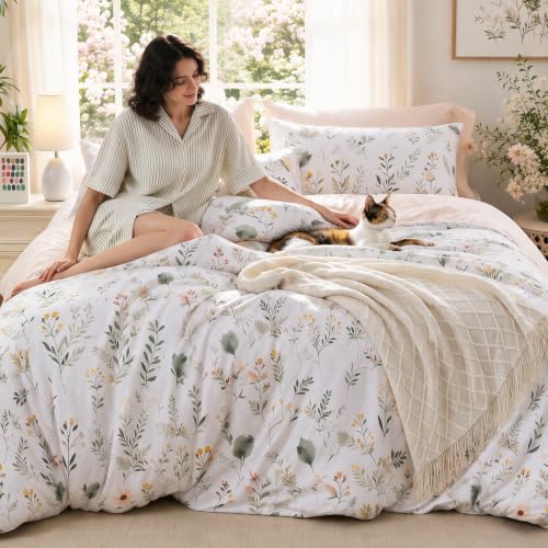 Garden Leaves Bed in a Bag Queen 7 Pieces