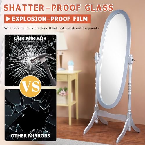 Full Length Mirror with Stand
