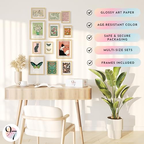 Eclectic Framed Wall Art (12 Count)