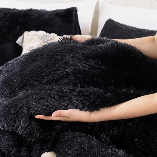 Fluffy Full Size Comforter Set