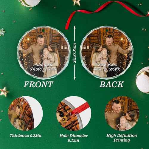Personalized Christmas Ornament with Photo