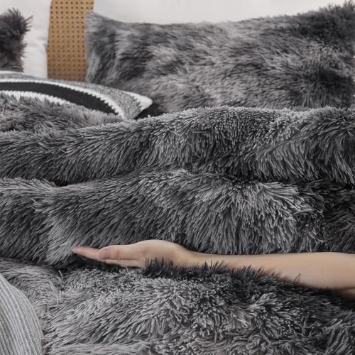 Fluffy Twin Comforter Set