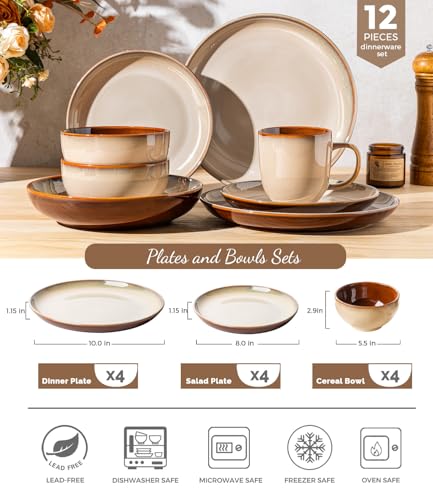 Porcelain Dinnerware Sets for 4