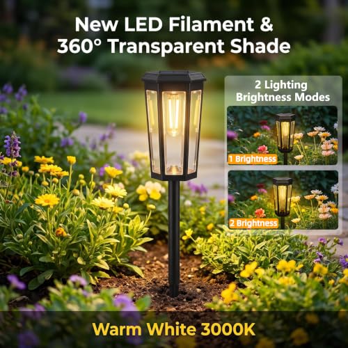 Solar Pathway Lights Outdoor