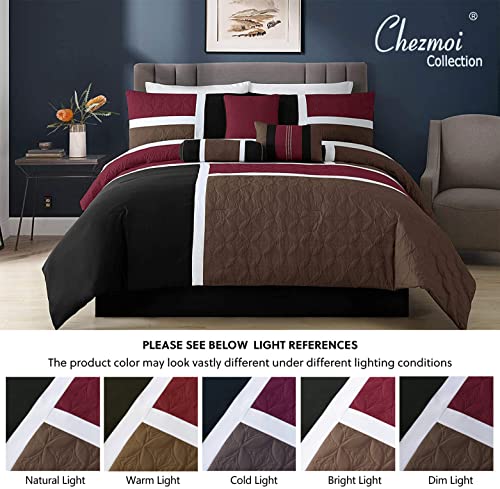 Upland 7 Piece Quilted Patchwork Comforter Set