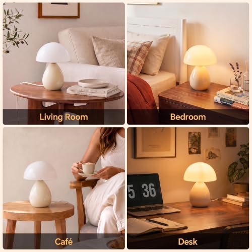 Mushroom Lamp Table Lamp for Bedroom