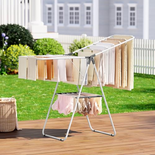 PEXCHASER Foldable Clothes Drying Rack