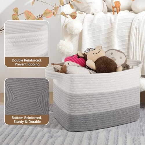 Storage Basket for Organizing 3 Pack (3 Count)