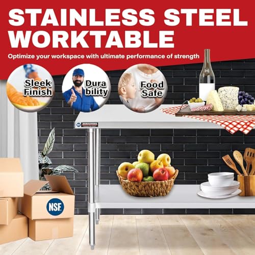 24x48 Stainless Steel Work Table