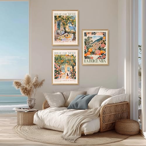 Italy Travel Wall Art set of 3 (3 Count)