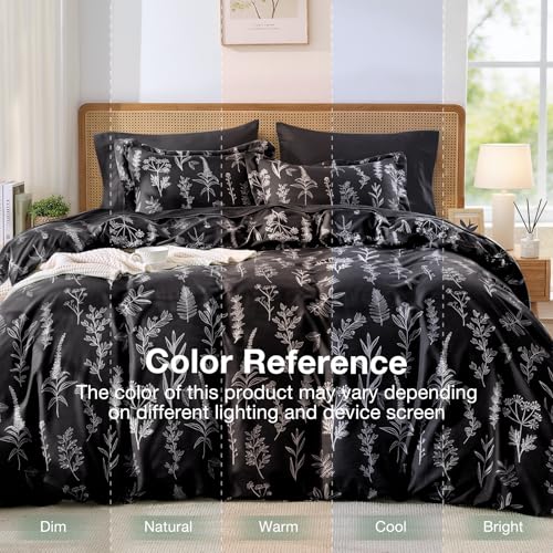 Black Bed in a Bag Queen 7 Pieces