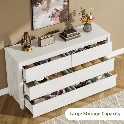 6 Drawer Dresser for Bedroom