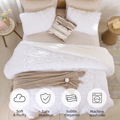 Fluffy King Size Comforter Set