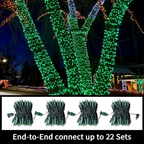 60 LED Green St. Patrick's Day String Lights (60 Count)