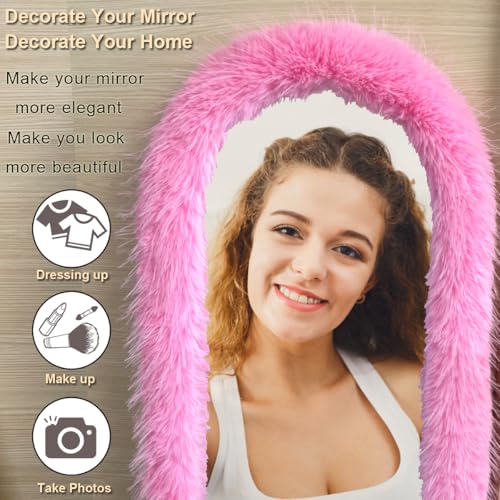Fluffy Mirror Cover