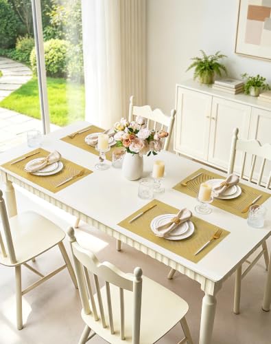 Gold Frame Placemats Set of 4 (4 Count)