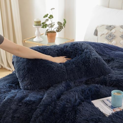 Fluffy Full Size Comforter Set