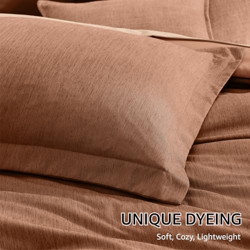 Queen Comforter Set 7 Pieces Autumn Leaf Bed in a Bag