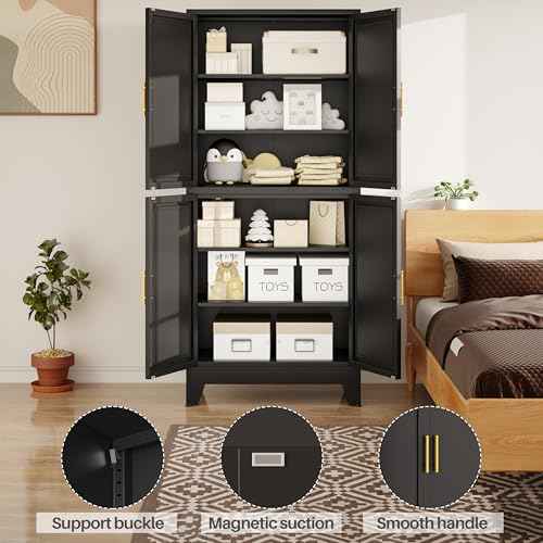 75" Tall Kitchen Pantry Cabinet