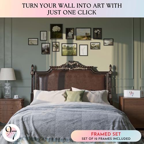 Moody Vintage Wall Art (12 Count)