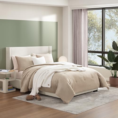 Remina Queen Comforter Set with Throw Blanket & Pillow