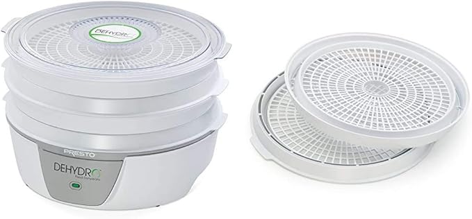 Presto Dehydro Electric Food Dehydrator and Dehydrating Trays Bundle