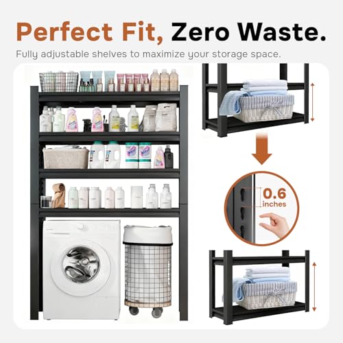 Over Washer and Dryer Shelves