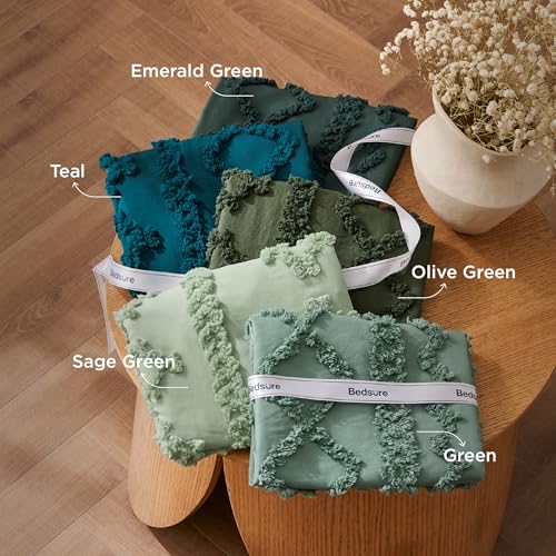 Tufted Boho Comforter Set King Size