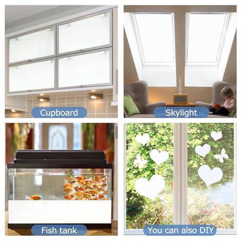 Frosted Window Privacy Film (48.3 Sq Ft)