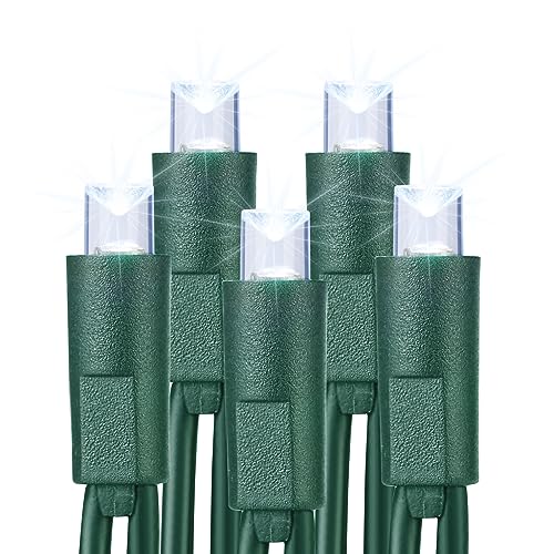 5MM Wide Angle Christmas Lights Cool White
