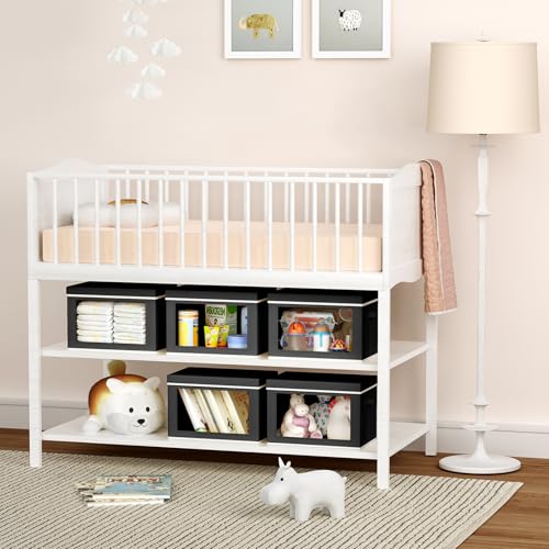 Storage Bins with Lids (3 Count)