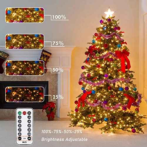 800 LED 264 FT Color Changing Christmas Lights with Remote Timer & 11 Modes