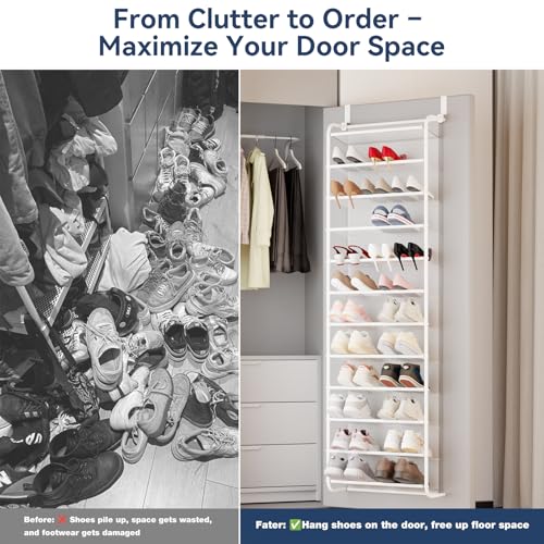 36 Pair Over The Door Shoe Organizer