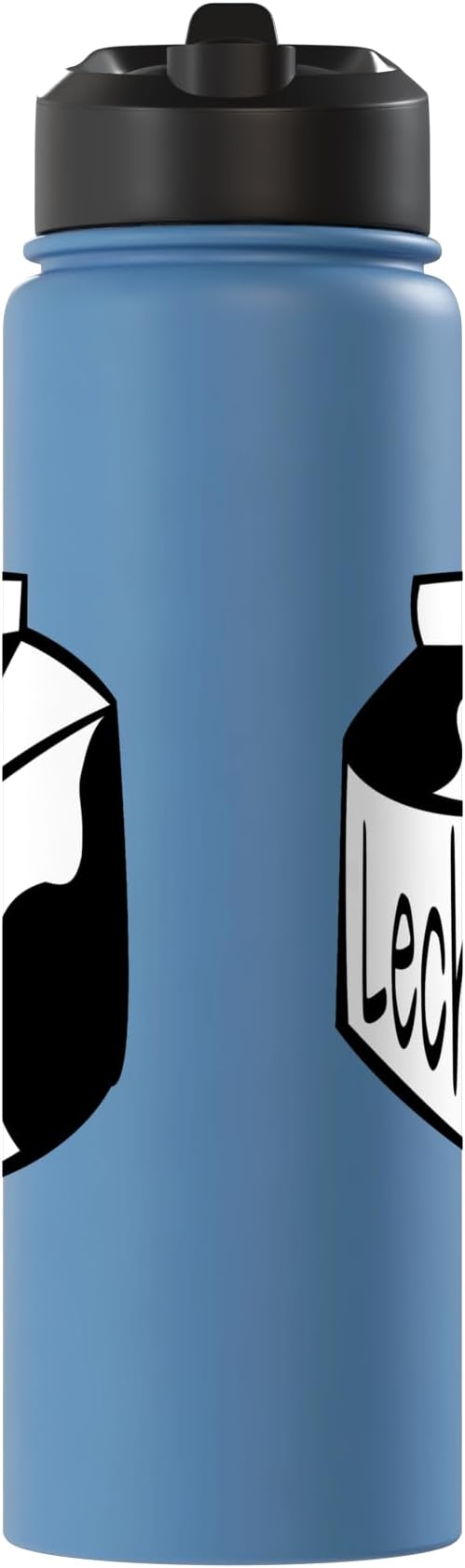 Leche Spanish Milk Carton Dairy Lover Stainless Steel Insulated Water Bottle
