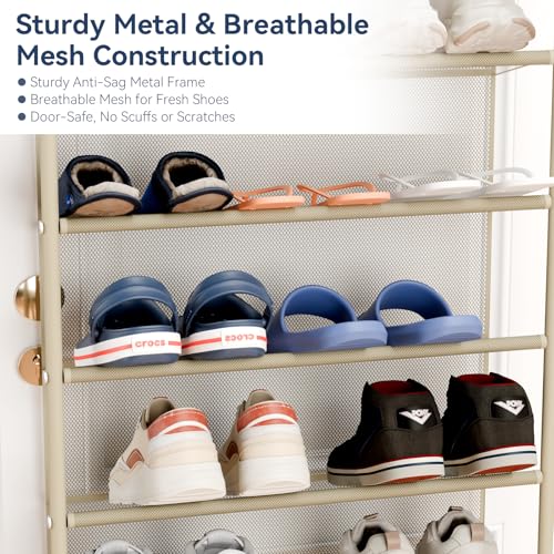 36 Pair Over The Door Shoe Organizer