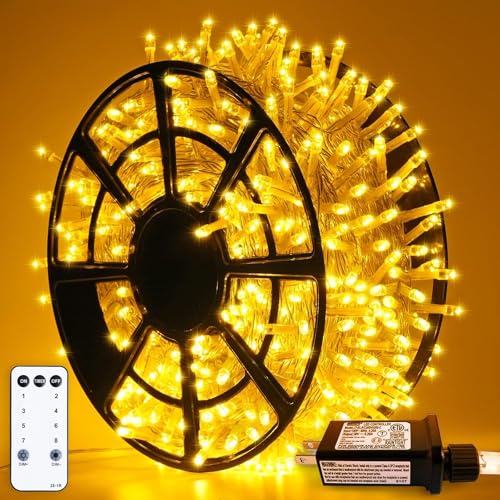 500 LED Christmas Lights Outdoor (163 Foot)