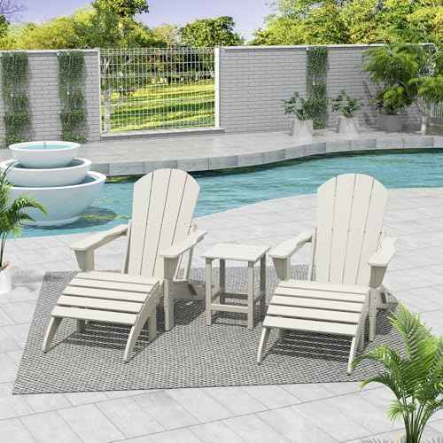 Malibu Outdoor Lounge Chairs Set (5 Count)