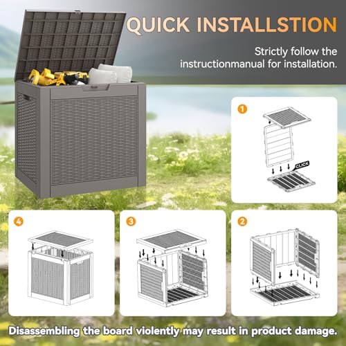 29 Gallon Outdoor Storage Box