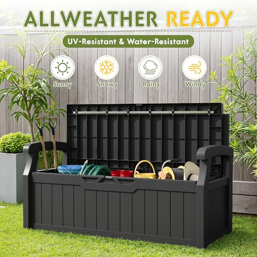 80 Gallon Deck Box Storage Bench