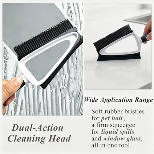 Pet Hair Removal Brush with Mini Dustpan