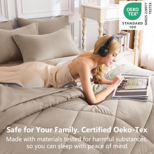 Full Size Comforter Sets Khaki